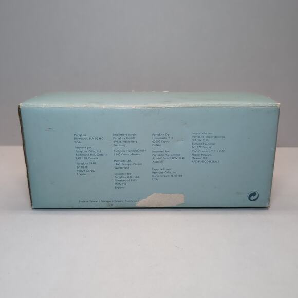 PartyLite Global Fusion Votive Holder Trio P8372 With Original Box - Picture 15 of 16